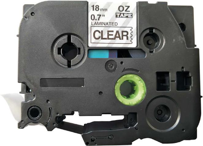 Produktbild NoName Schriftband TZe laminiert (1.80 cm, Transparent)