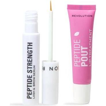 Thumbnail - Makeup Revolution, Künstliche Wimpern, Peptide Power Lash & Lip Duo