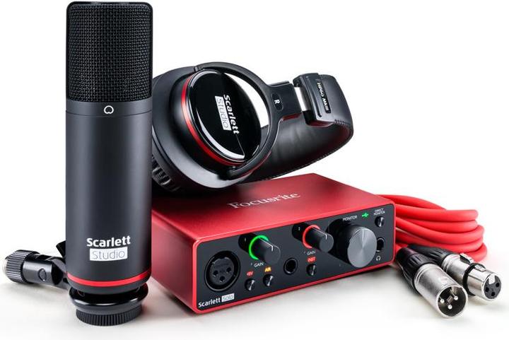 Actual product image Focusrite Scarlett Solo Studio Pack 3rd Gen (USB)