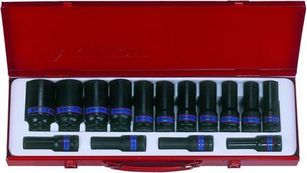 Immagine prodotto King TONY NASADKI UDAROWE DŁUGIE 1/2" KOMPLET 15 elem. 10-32mm