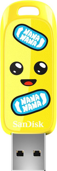 Image du produit SANDISK Fortnite Peely USB 3.2 Gen1 128GB 130MBs (128 Go, USB-A)