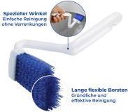 Produktbild Wenko WC-Randreiniger mit Box praktische, abgewinkelte WC-Reinigungsbürste