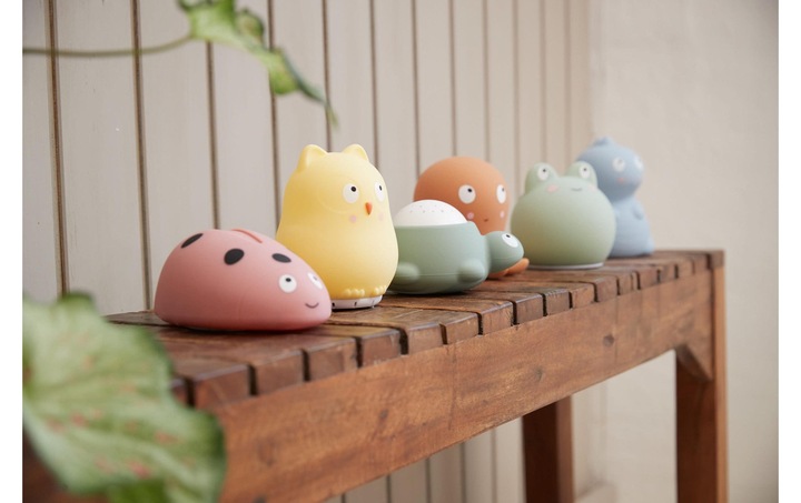 Actual product image Filibabba LED lamp - Lullu the ladybug