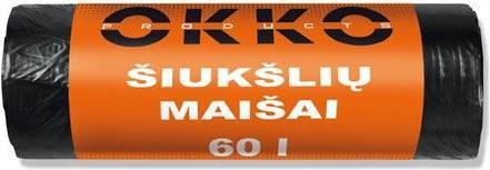 Produktbild Okko GARBAGE BAGS 60L 10PCS
