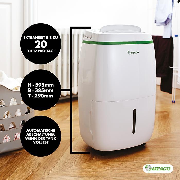 Immagine prodotto Meaco 20L Low energy (50 m², 20 l/24h)