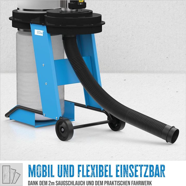 Actual product image Güde Absauganlage / Absaugung GAA 65 (Extraction system)