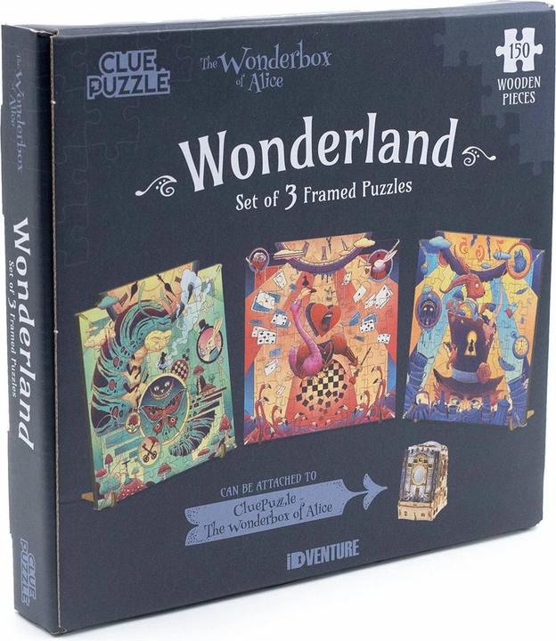 iDventure CluePuzzle "The Wonderbox of Alice" - Wonderland (180 pezzi)