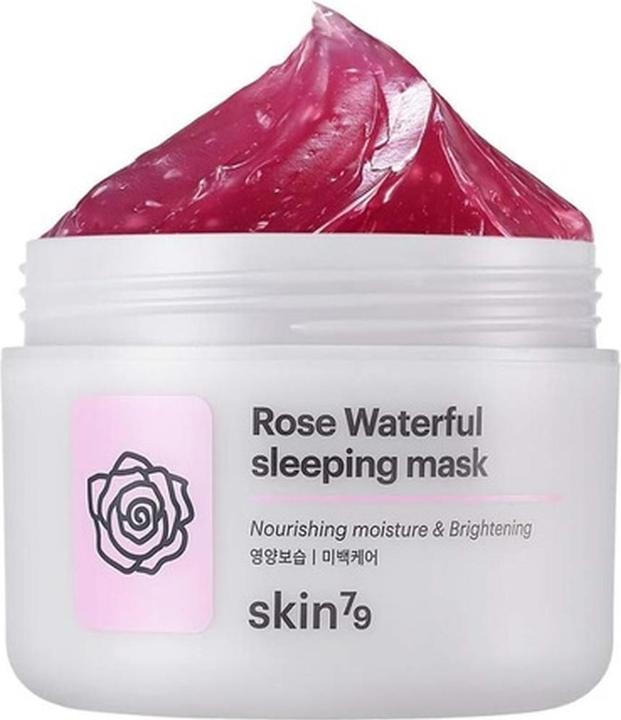 Skin79 Rose Waterfull Sleeping Mask Brightening & Exfoliating All Night 100Ml (100 ml)