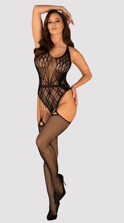 Produktbild Obsessive Bodystocking G324 Black S/M/L (S, M, L)