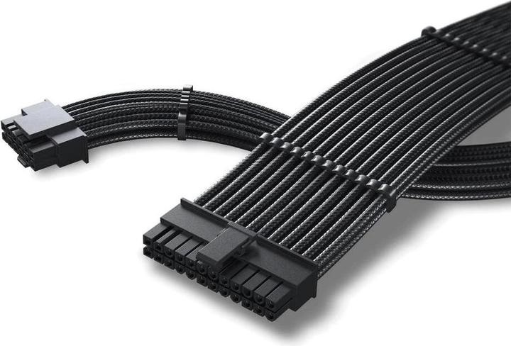 Immagine prodotto Phanteks AMP GH 1200W 80 PLUS Platinum Netzteil, PCIe 5.1, ATX 3.1 - 1.200 Watt, schwarz (1200 W)