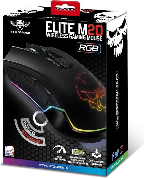 Image du produit Spirit Of Gamer Elite M20 (Sans fil)