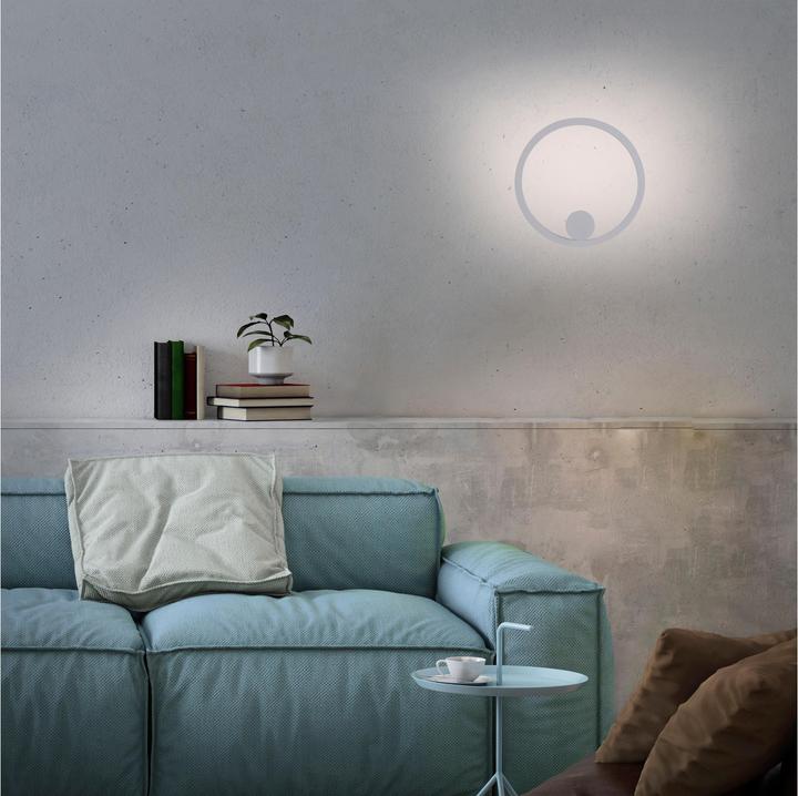 Produktbild Just Light LED-Akku Wandleuchte 18280-16, 6W, 660lm, 3000K, weiss (660 lm)