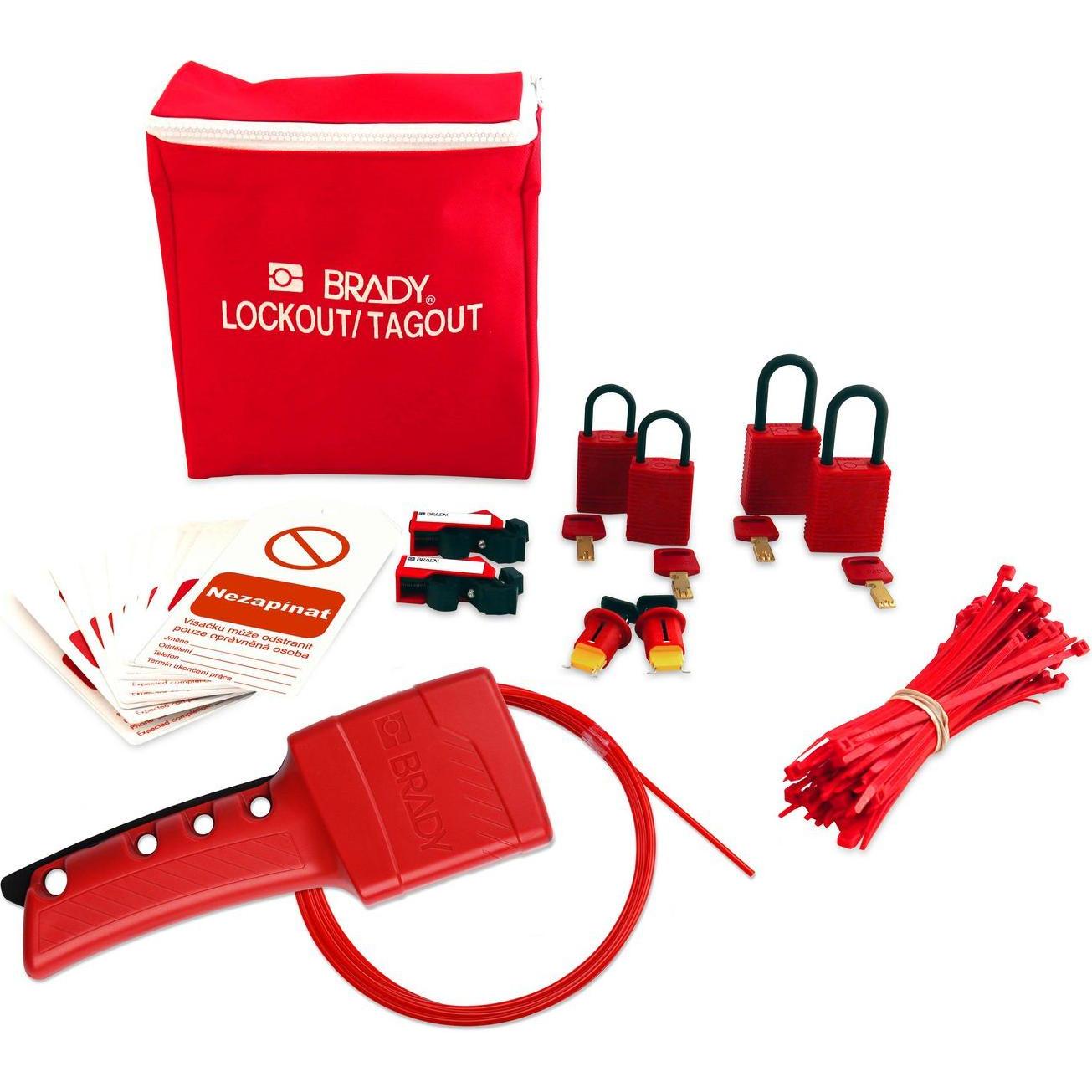 Brady, Etiketten, Wind Energy Lockout Kit -