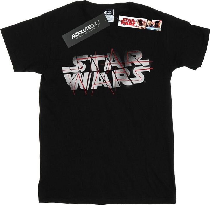 Produktbild Star Wars The Last Jedi Spray Logo TShirt Mädchen (152, 158)