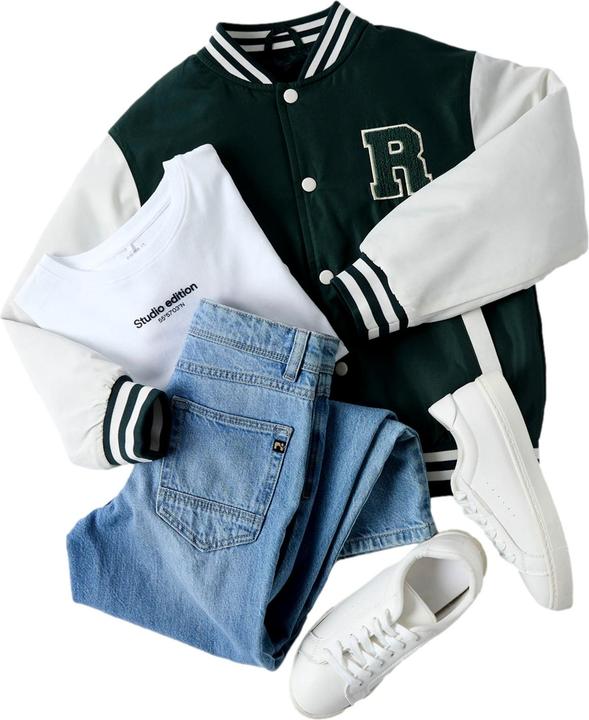 Actual product image Name it Jacke MAINS VARSITY Jeansjacke (152)