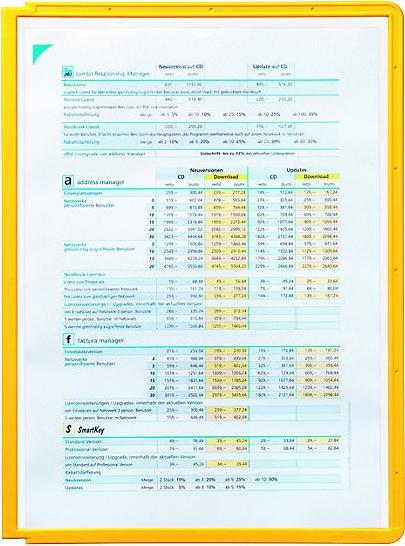Actual product image Durable Clear board with profile frame
