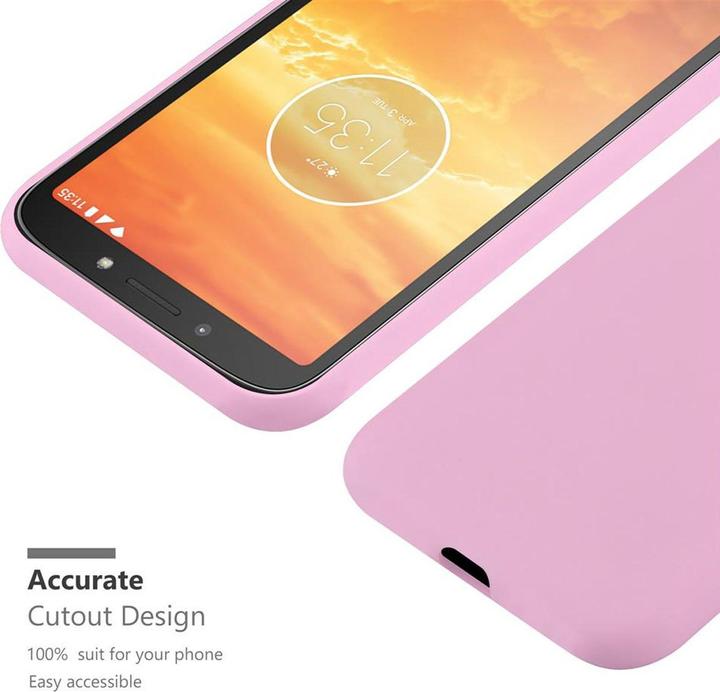Actual product image Cadorabo TPU Candy Cover (Motorola Moto E5 Play)