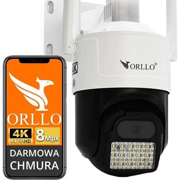 Orllo IP-Kamera Z17 4K rotierend GSM mit SIM-Karte, Telecamera di rete