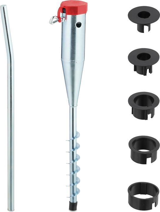 Actual product image Relaxdays Bodenhülse für Sonnenschirm