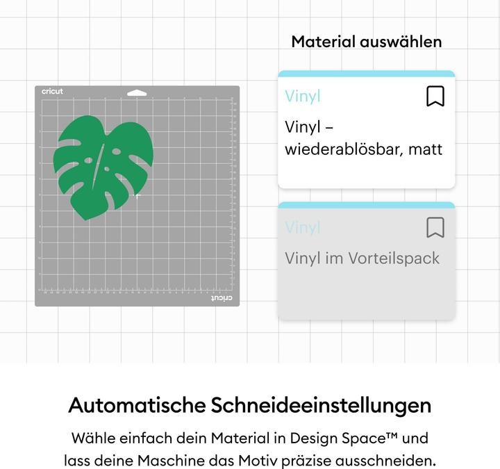 Produktbild Cricut Vinylfolie wiederablösbar 30.5 x 122 cm, 1 Stück