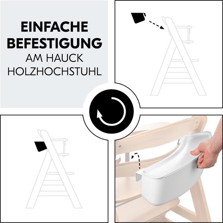 Actual product image Hauck Highchair Box S Pooh White