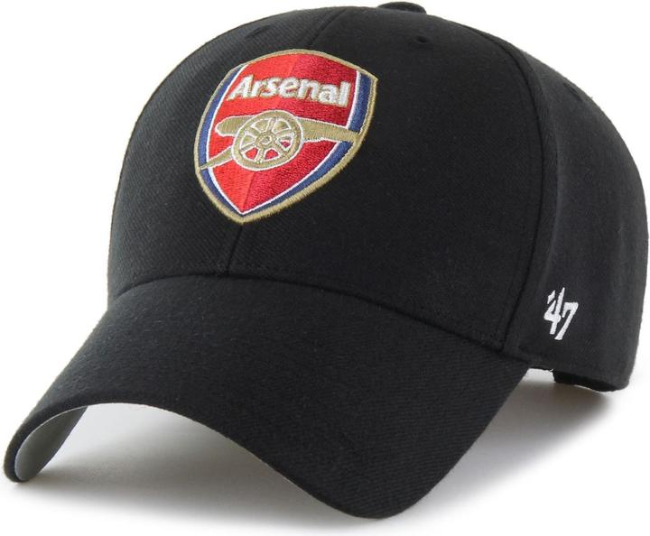 Actual product image 47 Brand Curved Snapback Cap - FC Arsenal London schwarz