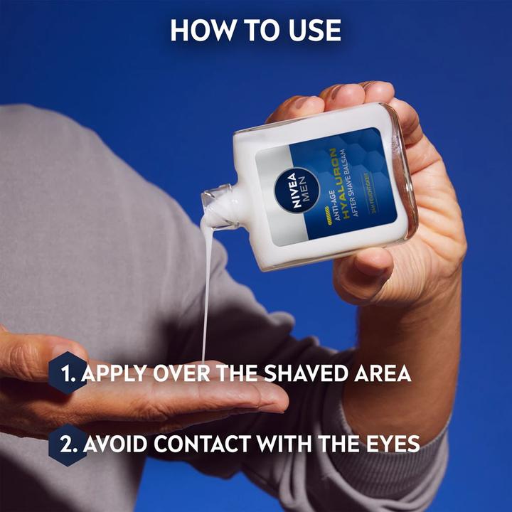 Actual product image NIVEA MEN Hyaluron Anti-Age (Aftershave balm, 100 ml)