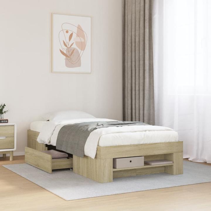 Actual product image vidaXL Bedstead (75 x 190 cm)