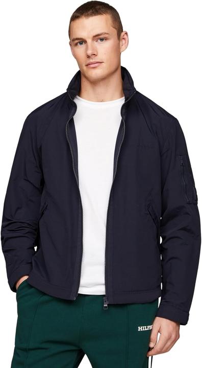Actual product image Tommy Hilfiger Authentic Original Cotton Blend Stand Collar Jacket (L)