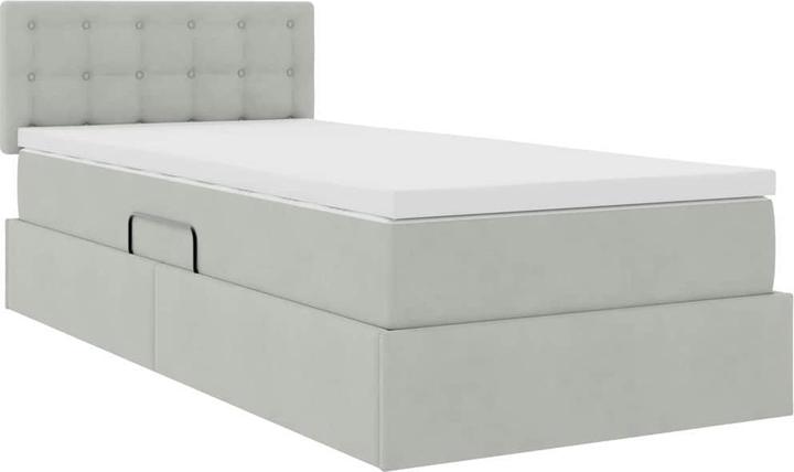 Image du produit vidaXL Modernes Bett (90 x 190 cm)