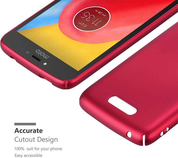 Actual product image Cadorabo Hard Cover Matt Metal Cover (Motorola Moto C)