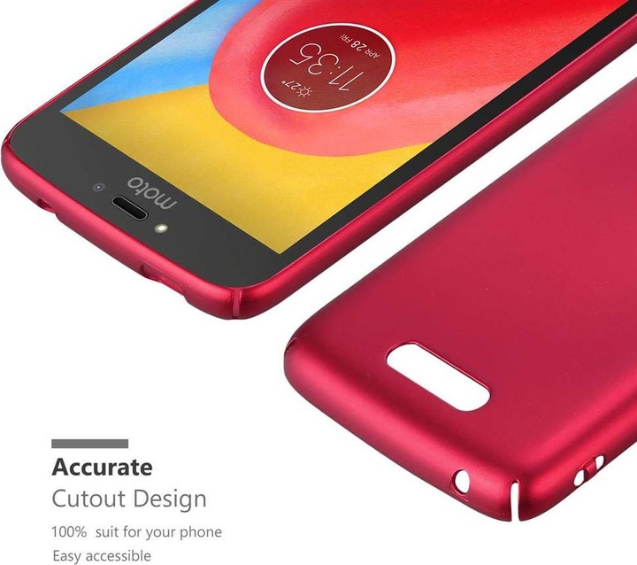 Produktbild Cadorabo Hard Cover Matt Metall Cover (Motorola Moto C)