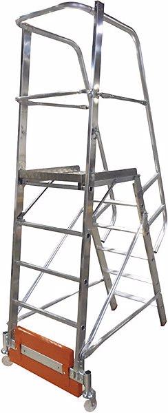 Produktbild Krause Alu-Plattformleiter STABILO Vario kompakt (Plattformleiter, 137 cm)