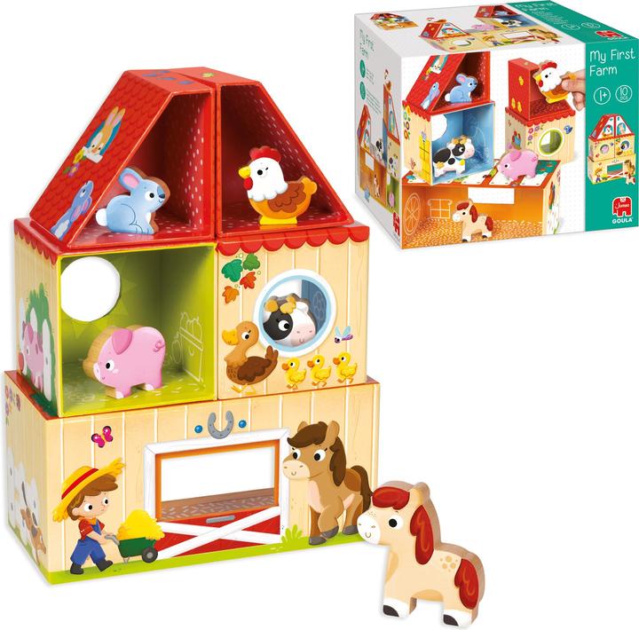 Produktbild Goula Bauernhof-Baukasten 53470 (10 pcs)