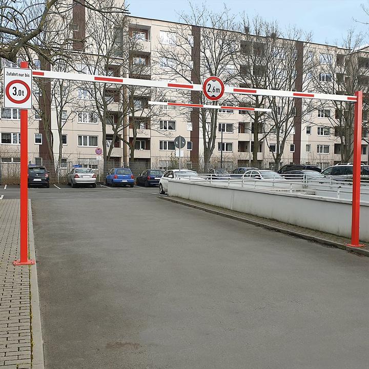 Produktbild Moravia COMPACT Durchfahrt-Begrenzer starr, Lichte Weite 3000 mm