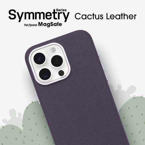 Actual product image OtterBox Symmetry Cactus Leather mit MagSafe (Apple iPhone 15 Pro Max)