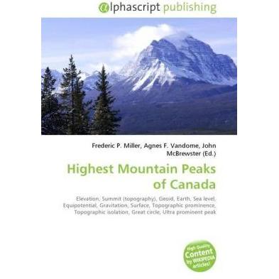 Highest Mountain Peaks of Canada, Fachbücher