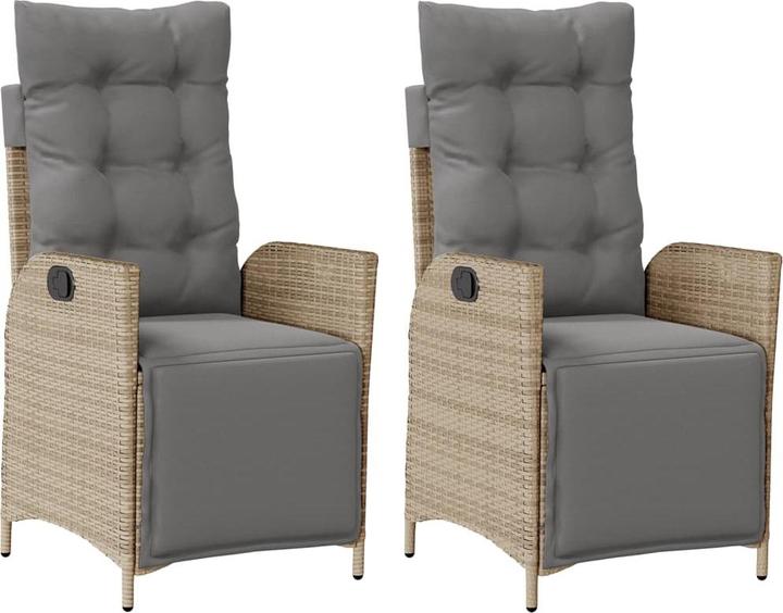 Produktbild vidaXL Gartensessel verstellbar