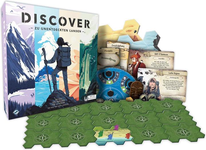 Actual product image FFG Discover: to undiscovered lands (German)