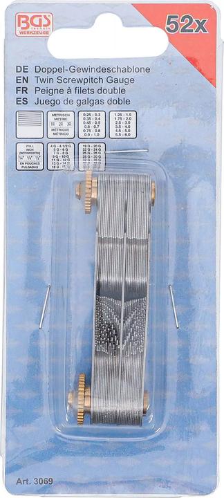 Produktbild BGS Doppel-Gewindeschablone