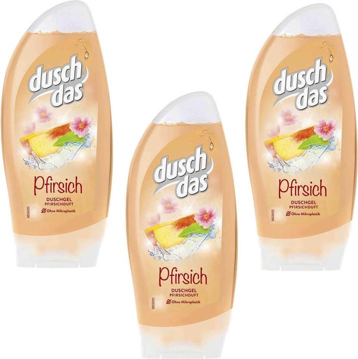 Produktbild duschdas Pfirsich Duschgel - 3 X 250ml (250 ml)