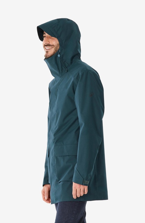 Image du produit Quechua Veste longue de randonnée homme, NH500 vert (S)