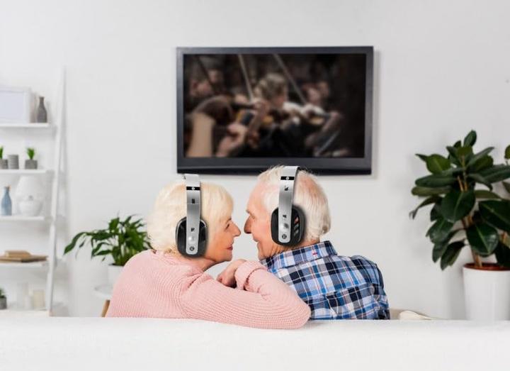 Produktbild Geemarc In Ear Kopfhörer CL7400 OPTI Funk TV Over Leichtbügel, Lautstärkeregelung, Headset (8 h, Kabellos)