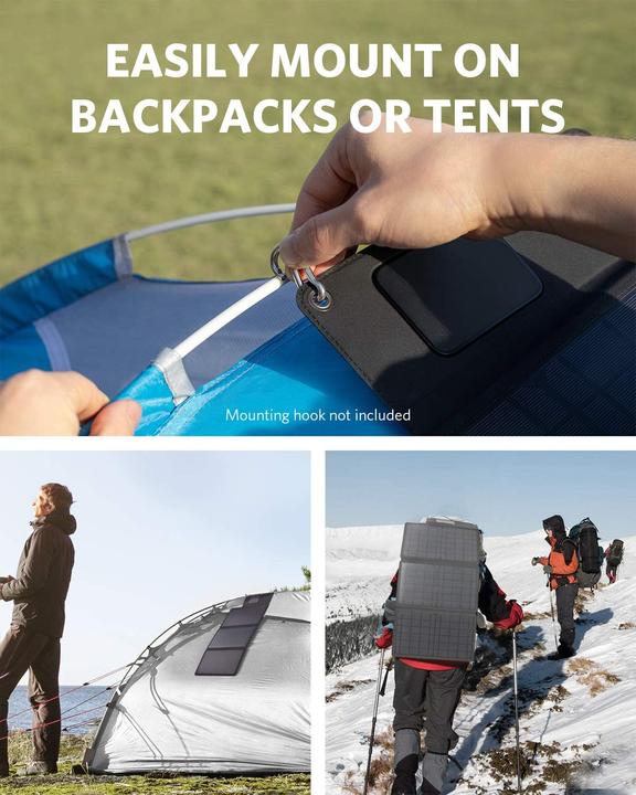 Actual product image Anker Solar charger (24 W, 1.20 kg)