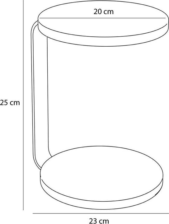 Produktbild Hübsch Oto Shelf Grey
