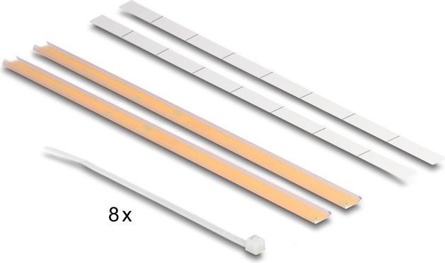 Produktbild Delock 19? D-Typ Patchpanel mit Entlastungsschiene 8 Port 1 HE schwarz