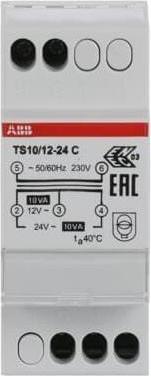 ABB TS10/12-24 C Sicherheitstrafo 230V 10VA 12-24VAC