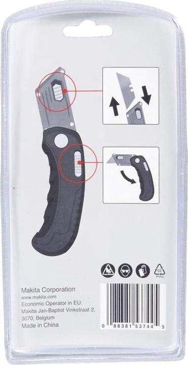 Immagine prodotto Makita Coltello pieghevole di sicurezza (Taglierini)