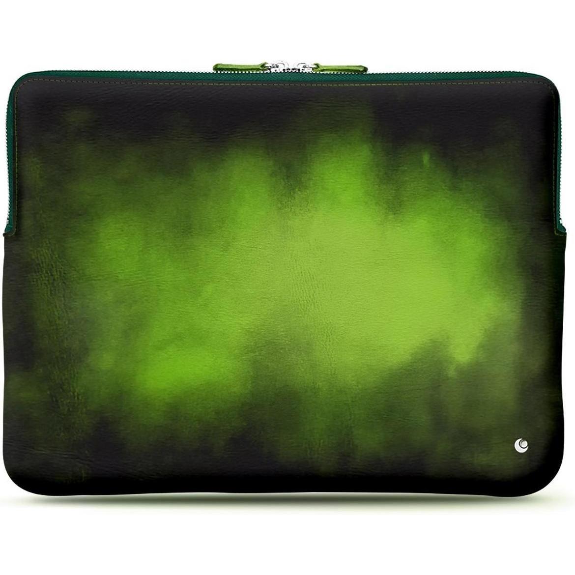 Thumbnail - Noreve Lederhülle, Notebooktasche, Grün