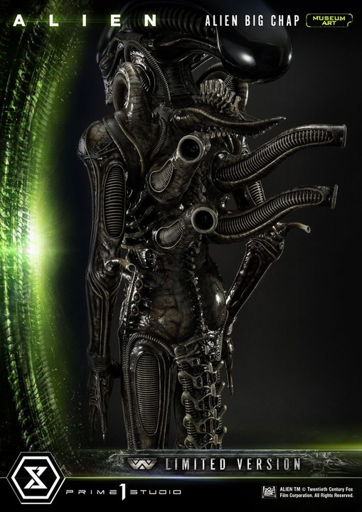 Image du produit Prime 1 Studio Aliens statuette 1/3 Alien Big Chap Museum Art Limited Version 85 cm